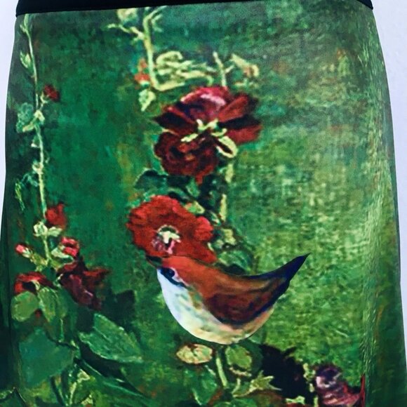 Misslook Lotus Garden Skirt Sz XL Forest Fairy Whimsy Boho - Picture 3 of 9